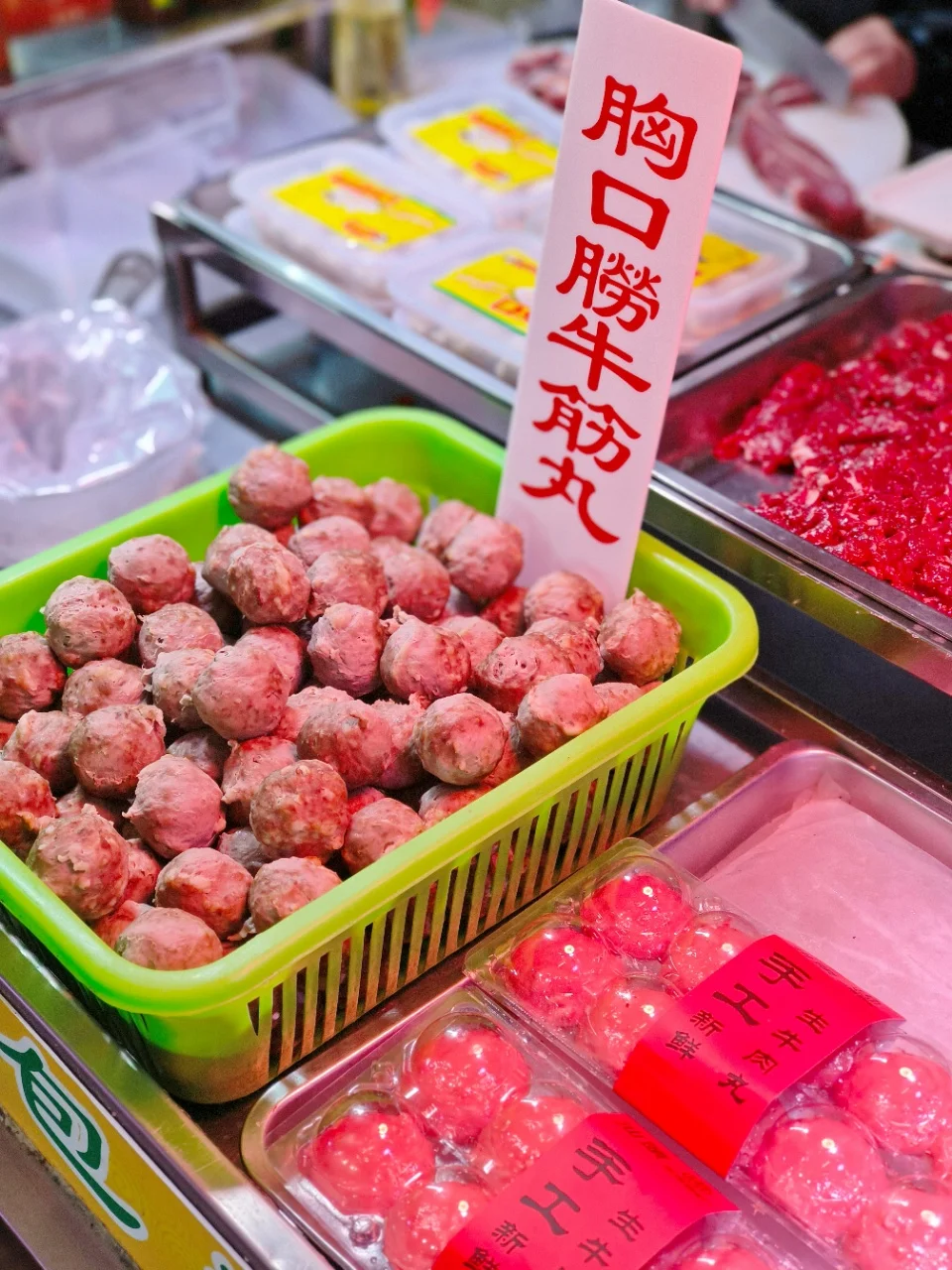 大声安利汕头东墩市场这家牛肉丸档口！