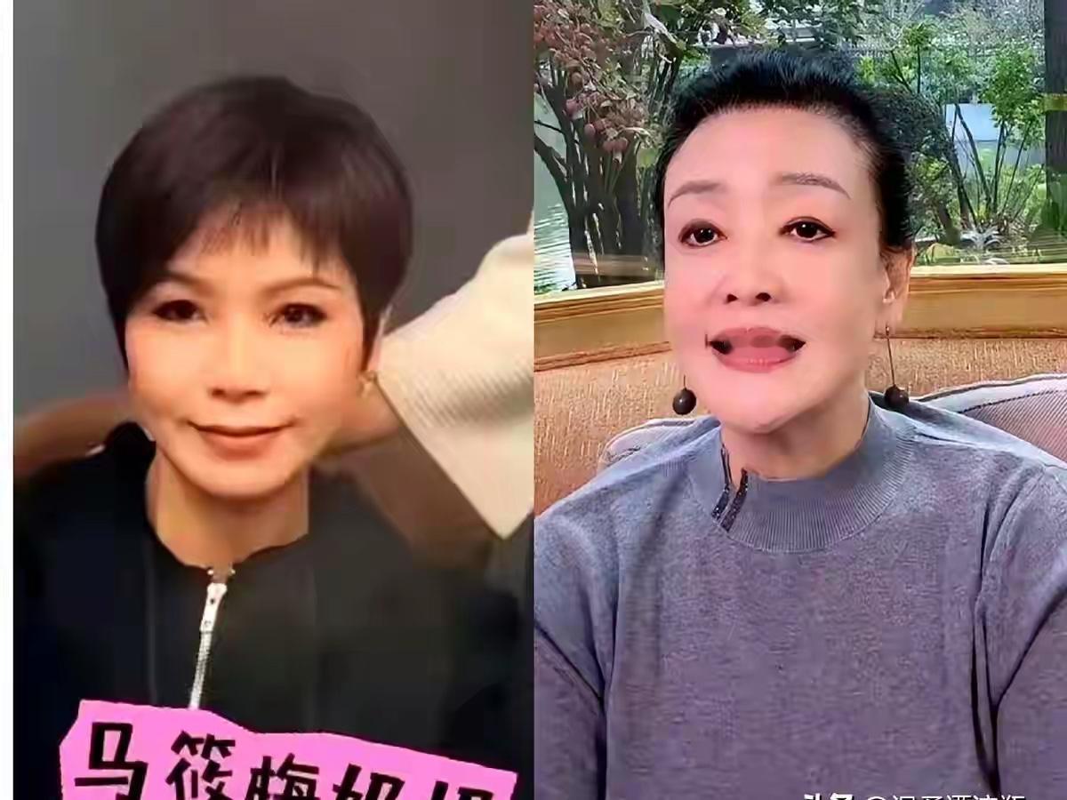 小梅的妈妈真的是太年轻了，和兰姐在一起看上去，真的是差别很大呢？到底还是年轻，兰