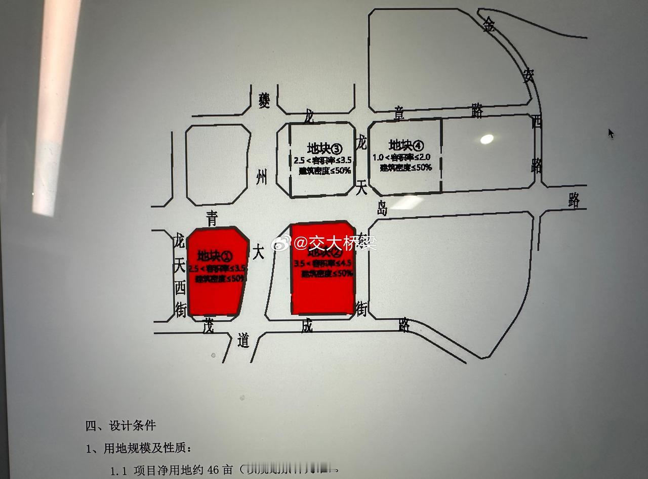 四川天府新区法务岛88亩园区项目（南区）（北区）
本项目包含2个地块（地块①、地