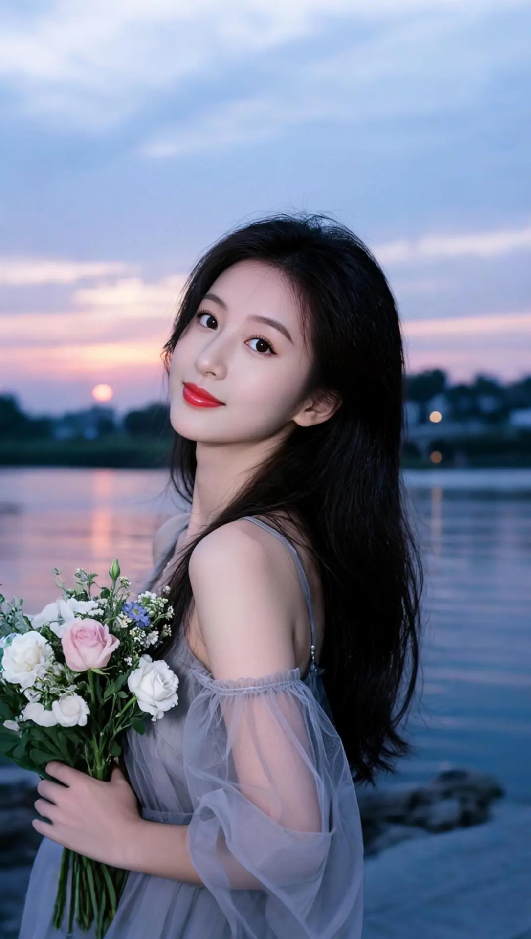 AI湖畔写真 随变ai随便玩