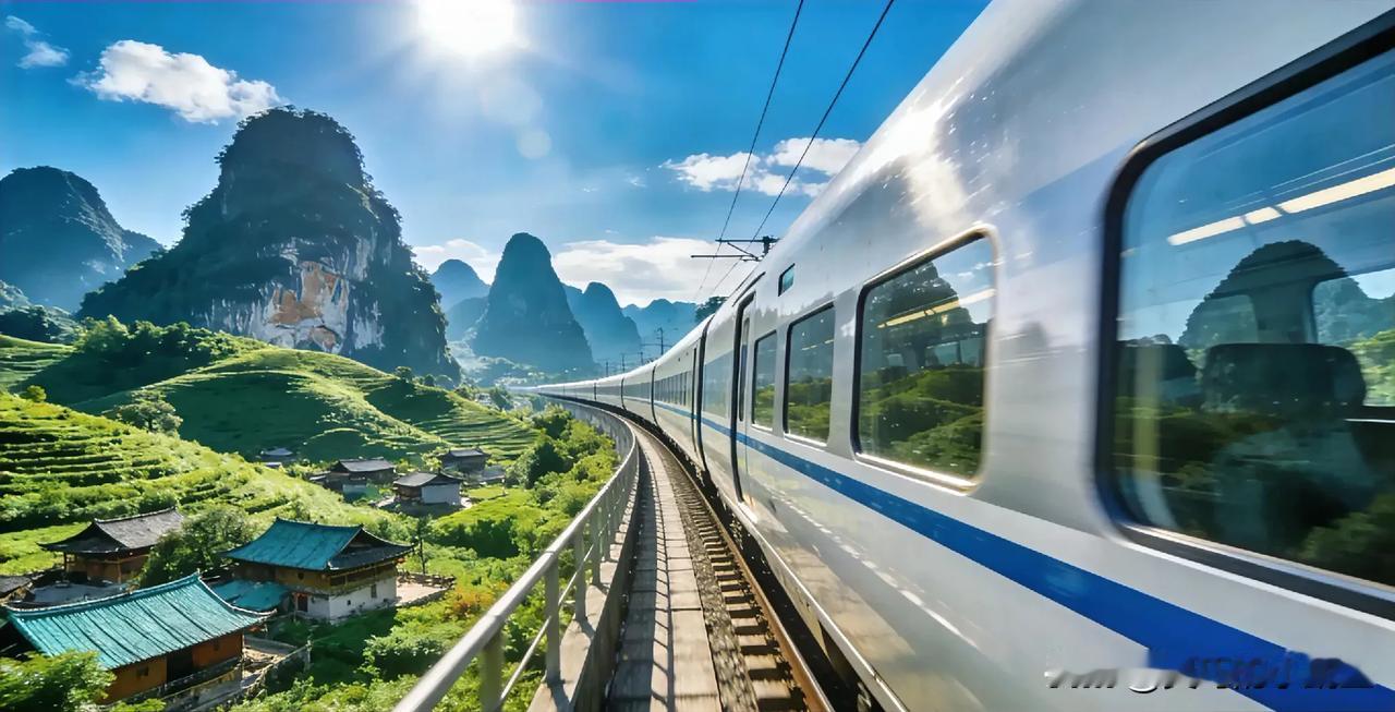南凭高铁全线贯通也太赞了吧！以前南宁到凭祥要四小时，现在最快75分钟就到，简直是