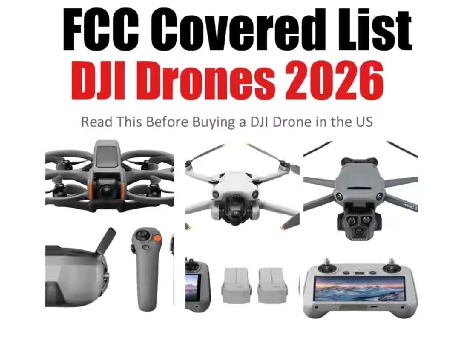 美国这波操作真是让人笑掉大牙。去年12月22日，FCC把外国制造无人机列入黑名单