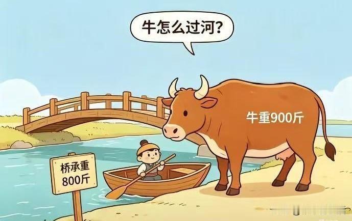 如何把牛运过河对岸