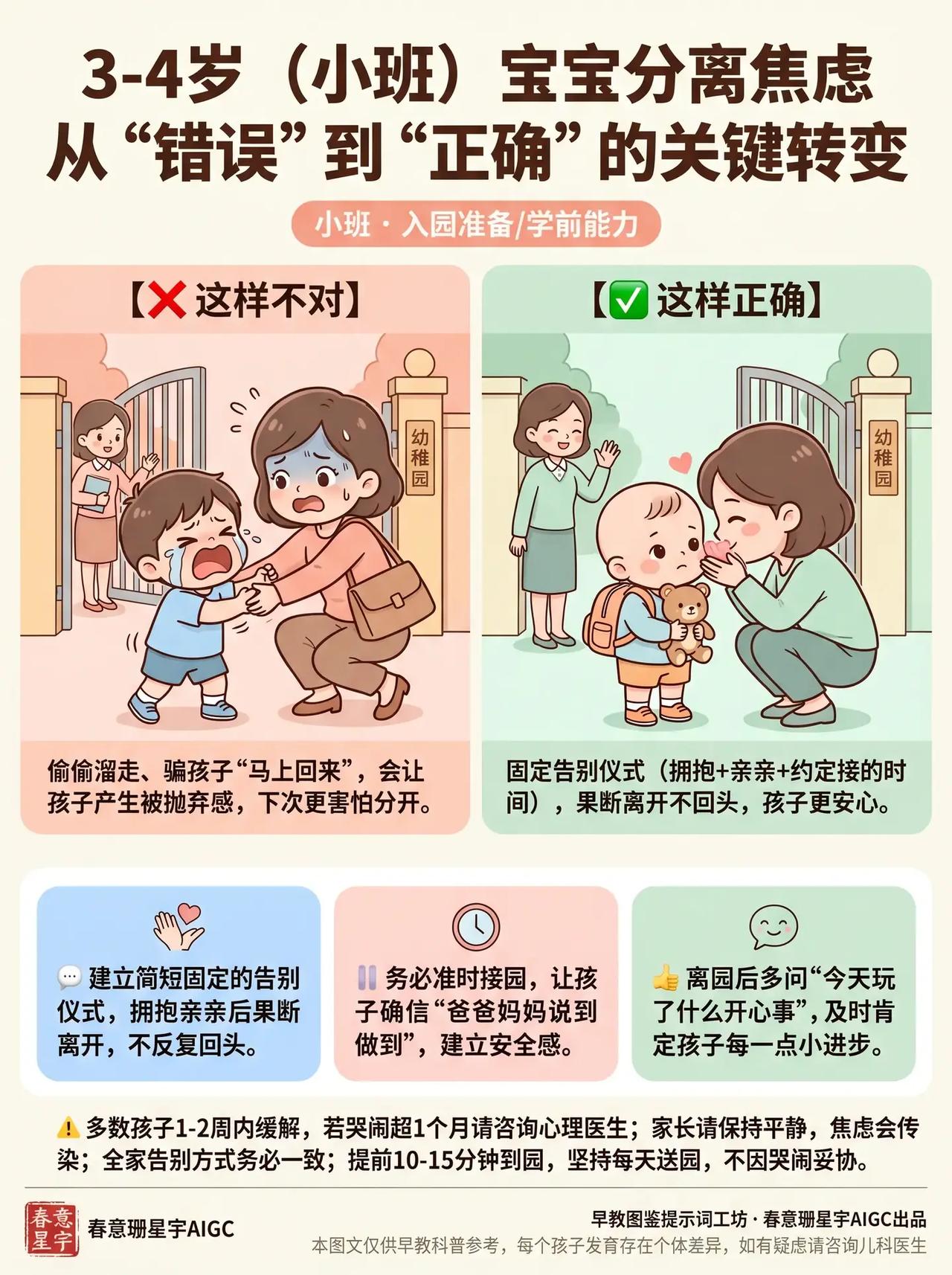 3-4岁（小班）家长注意了！。生命里最重要的她 送园堪比“谍战片”？其实是你用错