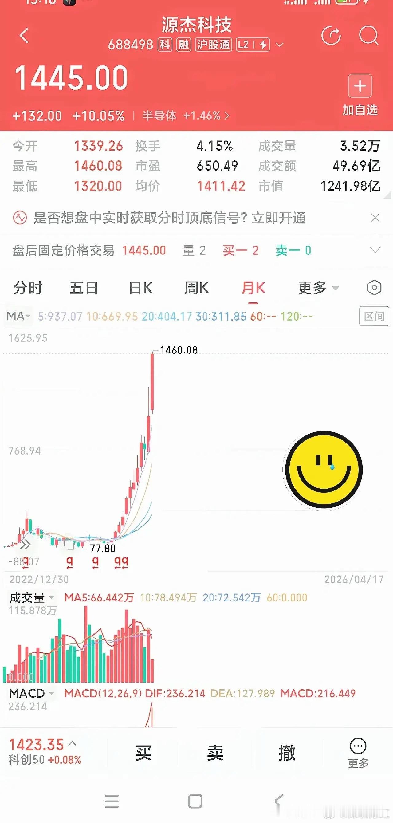 A股“新股王”诞生源杰科技股价大涨，成功超越贵州茅台，登顶A股“股王” 。问界M