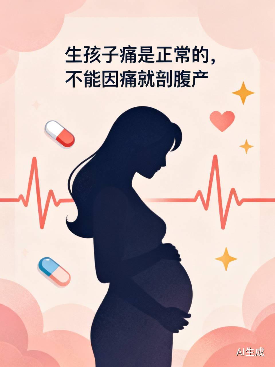 生孩子痛是正常的，不能因痛就剖腹产
      有人故意夸大生孩子痛苦，也有人刻
