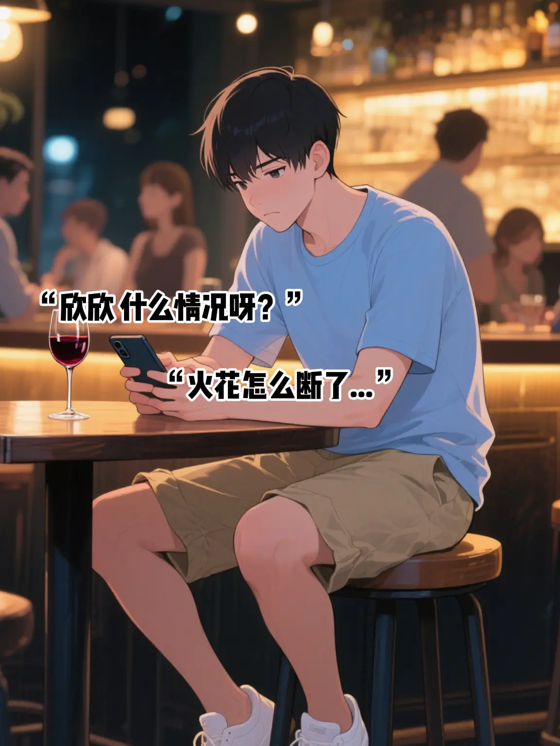 有了对象以后，我就不会再跟异性续火花了。我给要哪个满眼都是我的人，满满的安全感