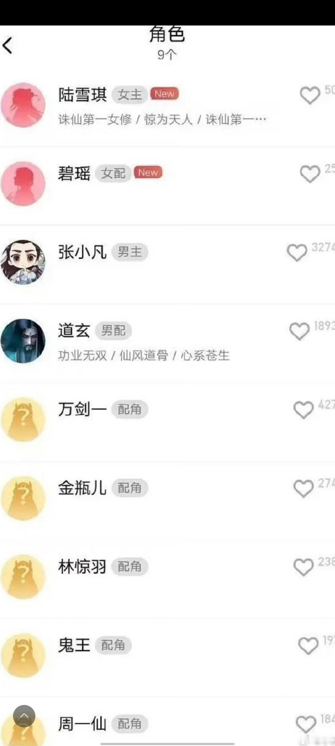 陆雪琪和碧瑶争了十几年的女主问题，终于有了答案 ​ ​​​