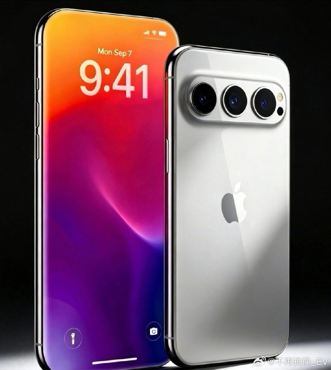iPhone20原型机偷跑看完iPhone20原型机偷跑图，变化真的肉眼可见。抛