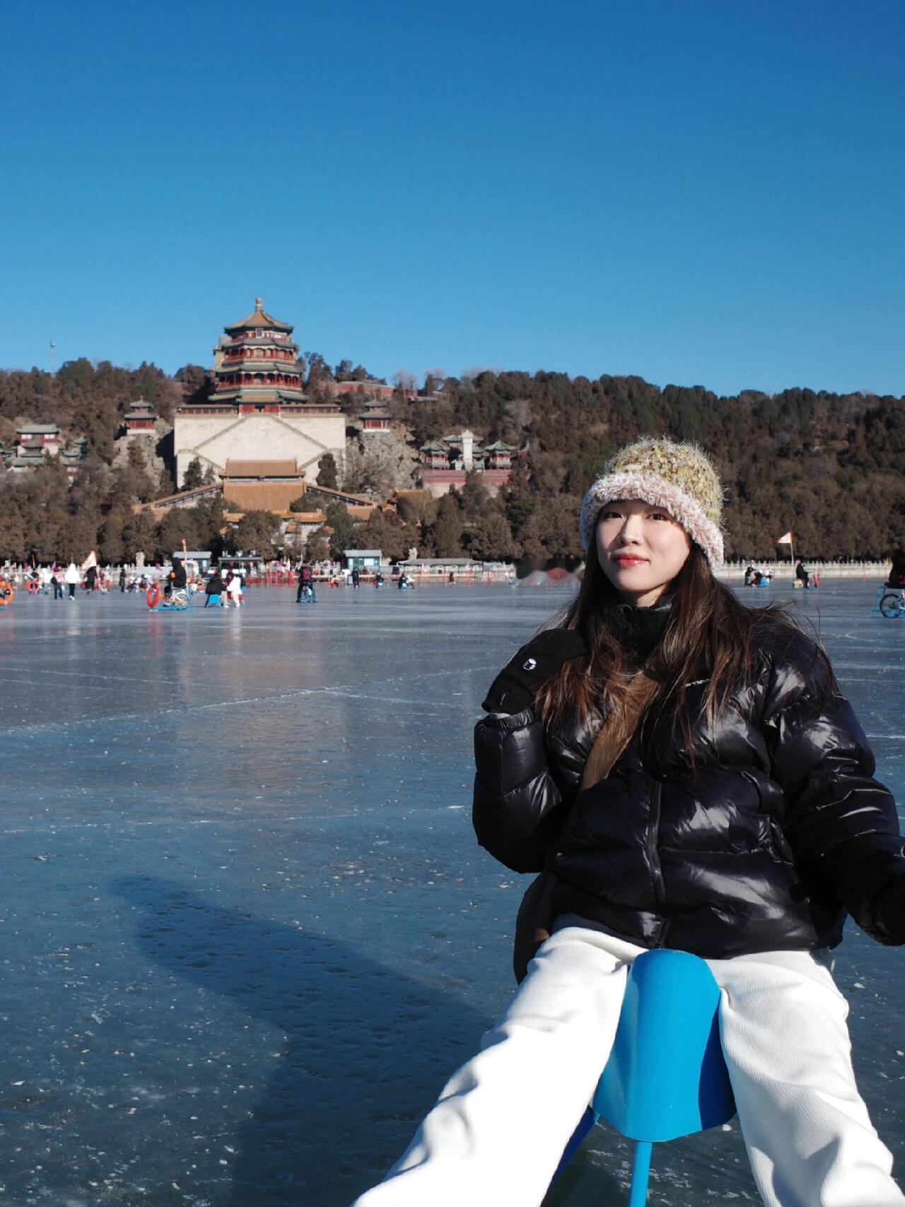 怀念颐和园的冰非常建议早上去‼️‼️随便哪个门进人都少‼️‼️下午真的随便哪个门