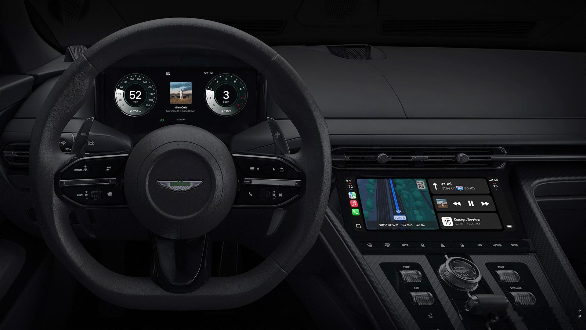 CarPlay是Apple深度研发、专为车载出行场景打造的智能化车载互联生态体系