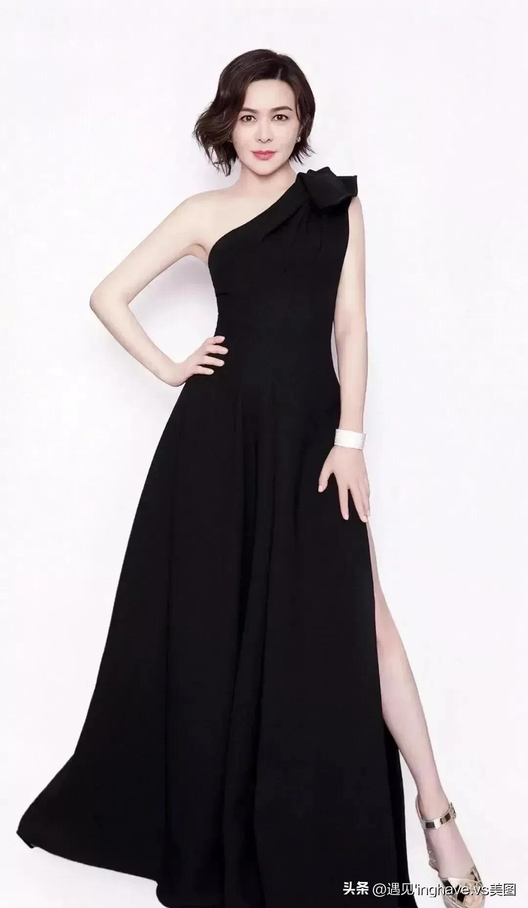 关之琳王楚然高挑大美女气质好