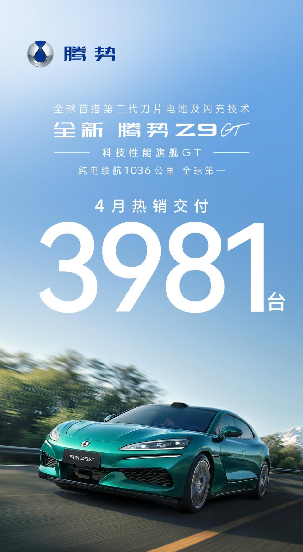 腾势Z9GT 4月狂交3981台的数据一出，这事儿咱们得好好盘一盘。腾势Z9GT