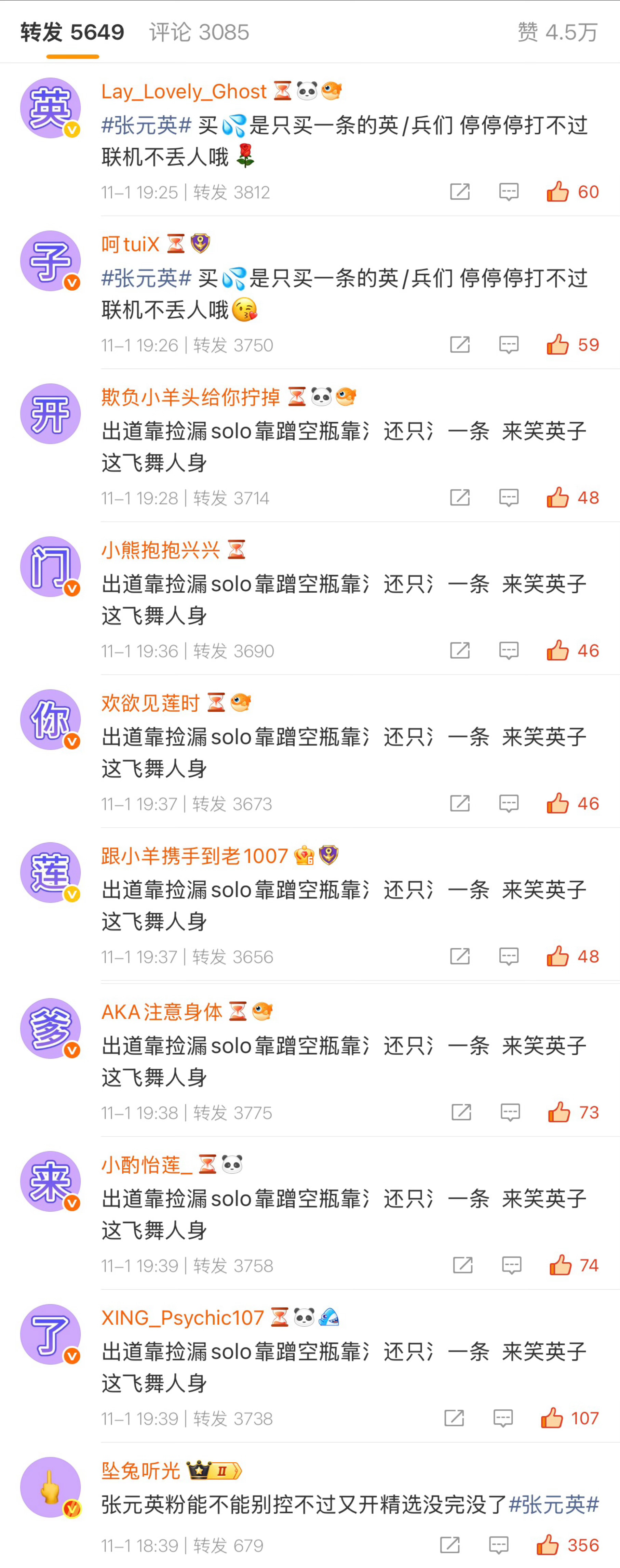 张元英 快开门 ​​​