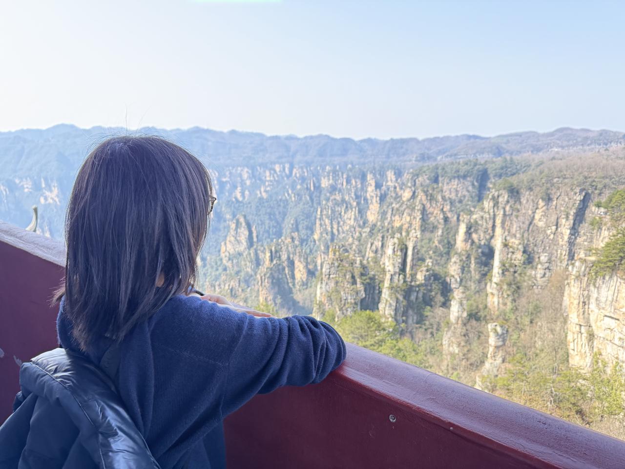 张家界第2日游记（2.21）

旅途疲惫累煞人，
春节假期莫枉春，
景点高速凭添