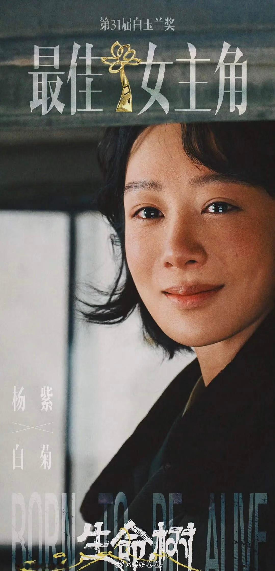 这个生命树夯爆了杨紫 《生命树》斩获八项重磅提名强势出圈！剧集入围最佳电视剧，主