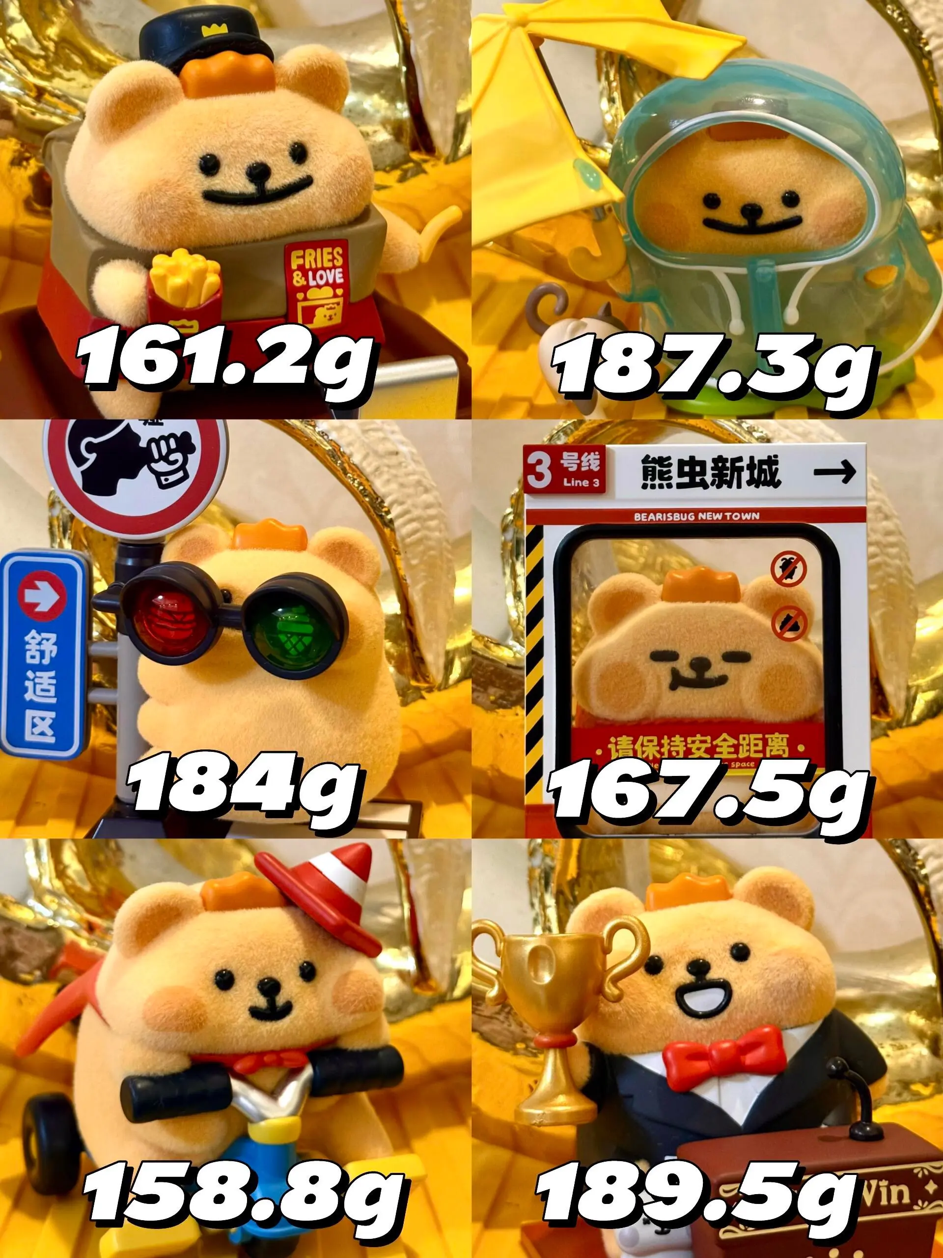 小熊虫大人国历险记系列盲盒手感分享。小熊虫大人国历险记系列盲盒手感分享