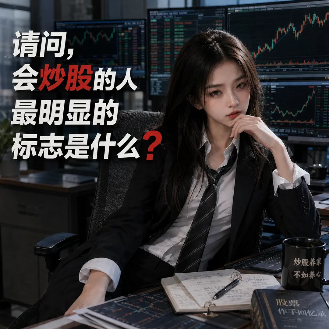 请问，会炒股的人最明显的标志有什么？ ​​​