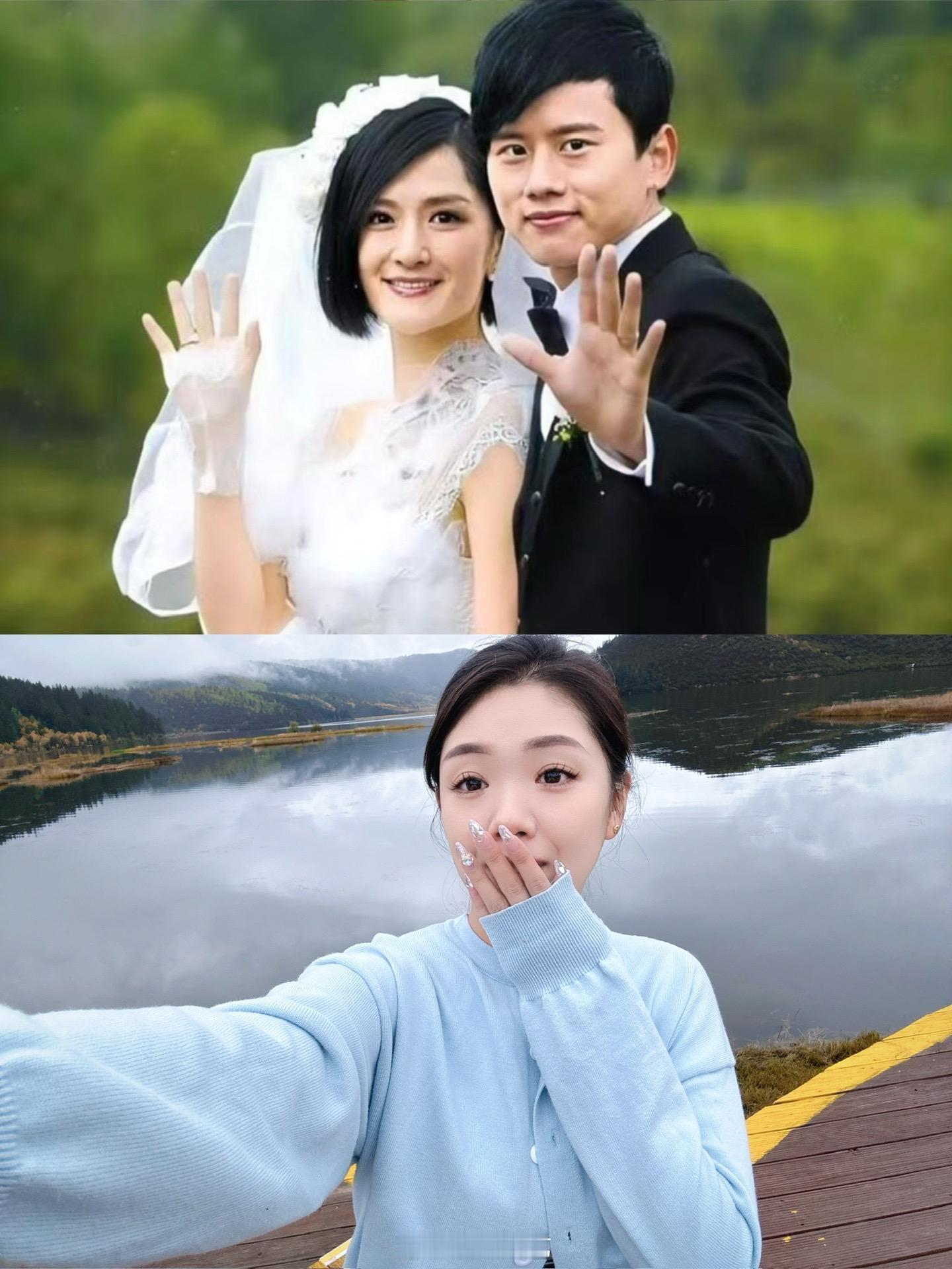 终于来啦！青春最想到的地方 终于在眼前最接近天堂的地方张杰和谢娜结婚幸福的彼岸。