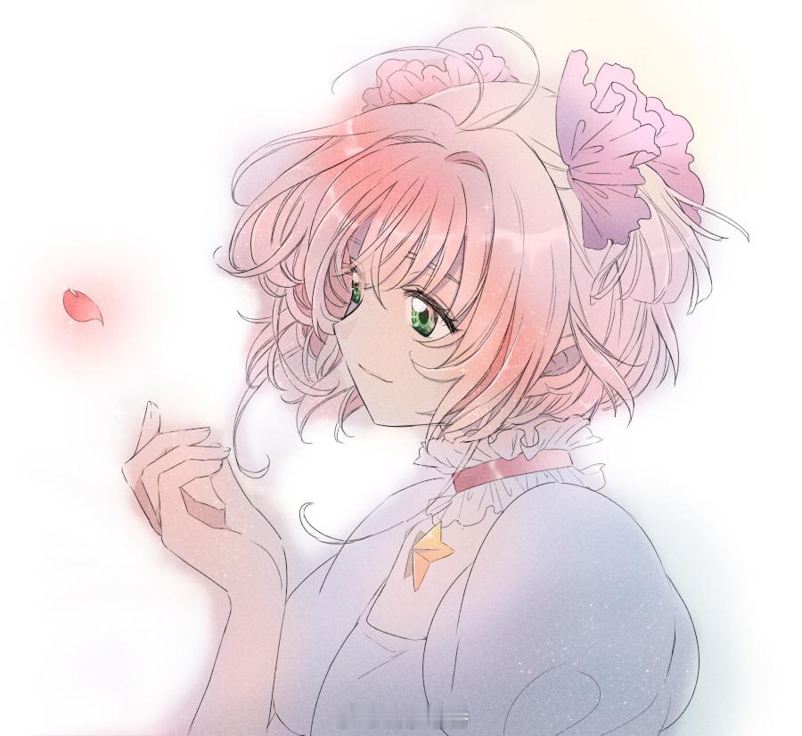唯美小樱啊啊啊~追随一辈子!画师：Rii2a77ru魔卡少女樱动漫 ​​​