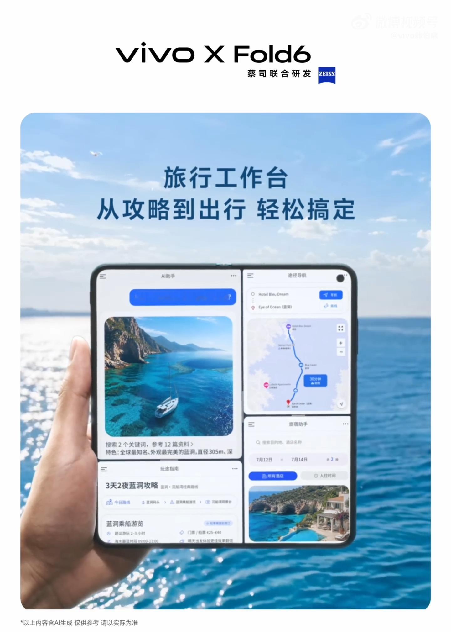 给我的AI员工们安排了工位vivo X Fold6 原子工作台的玩法超级多！除了