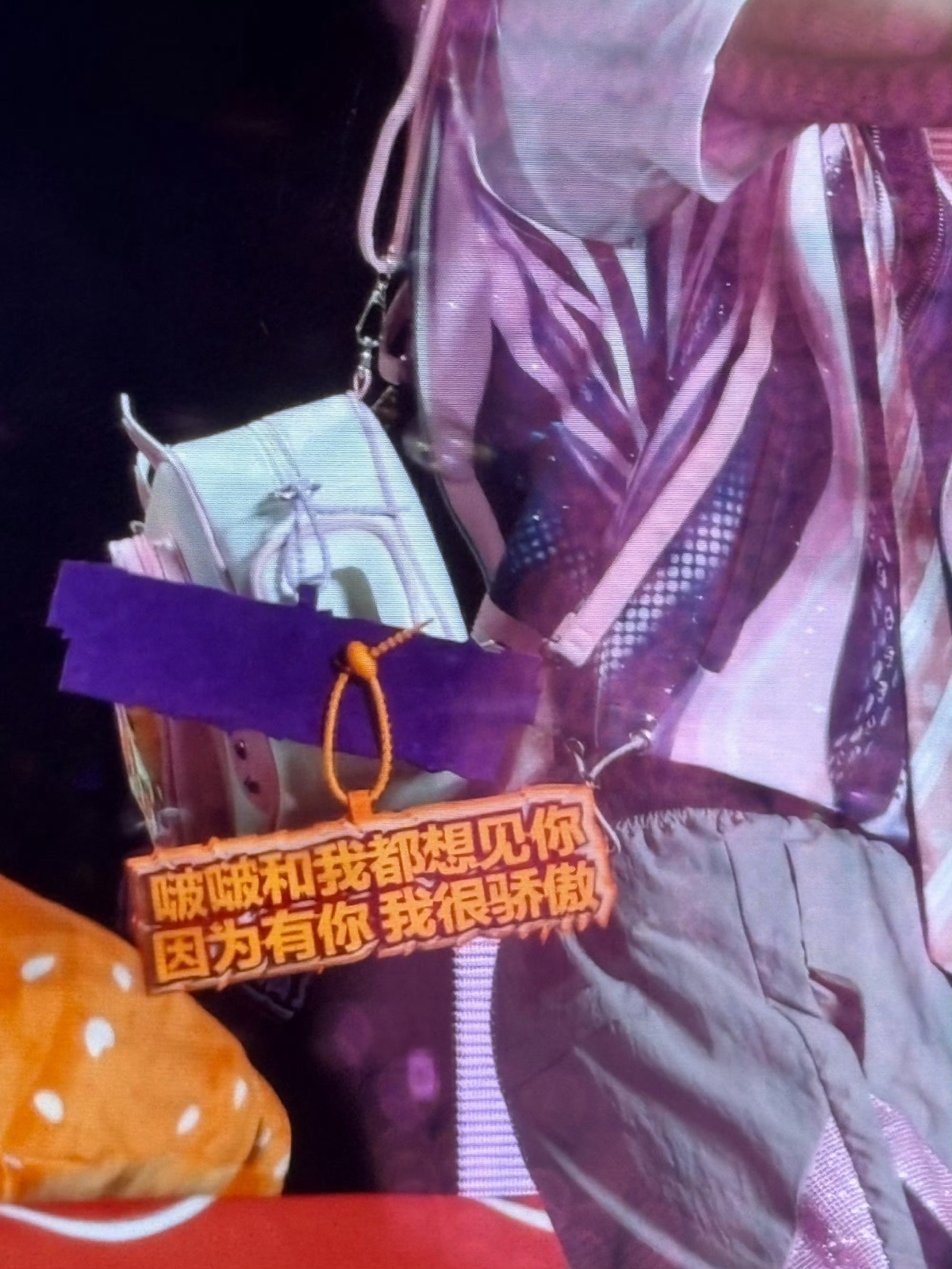 啵啵和我都想见你。因为有你 我很骄傲张极哭了 ​​​