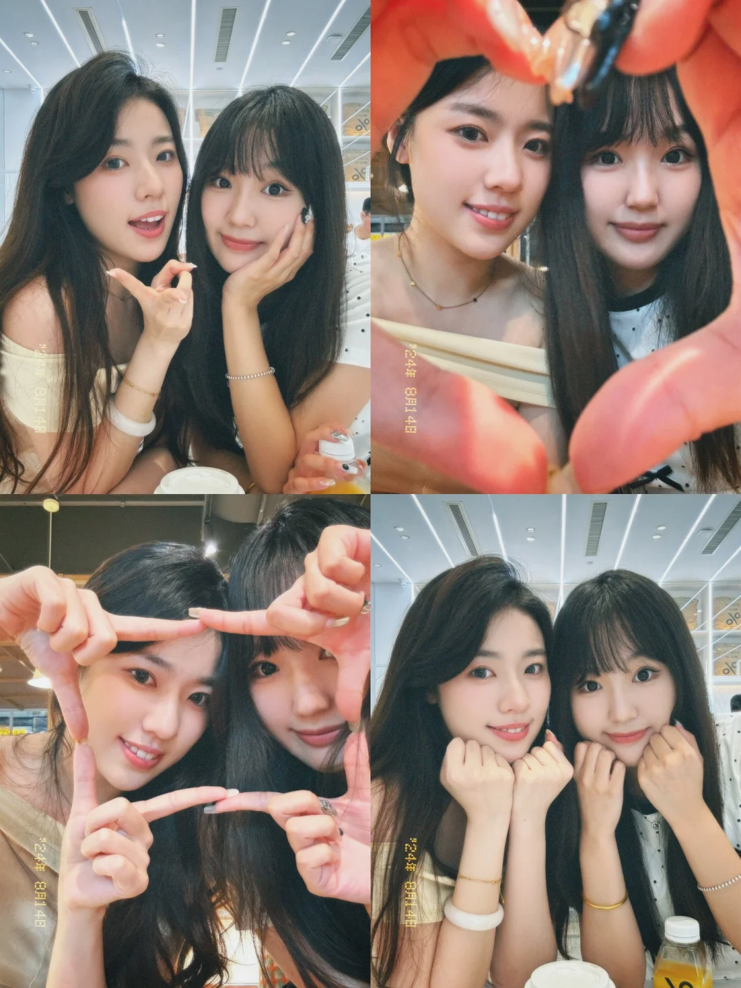 和姐妹👭见面就这样拍！！