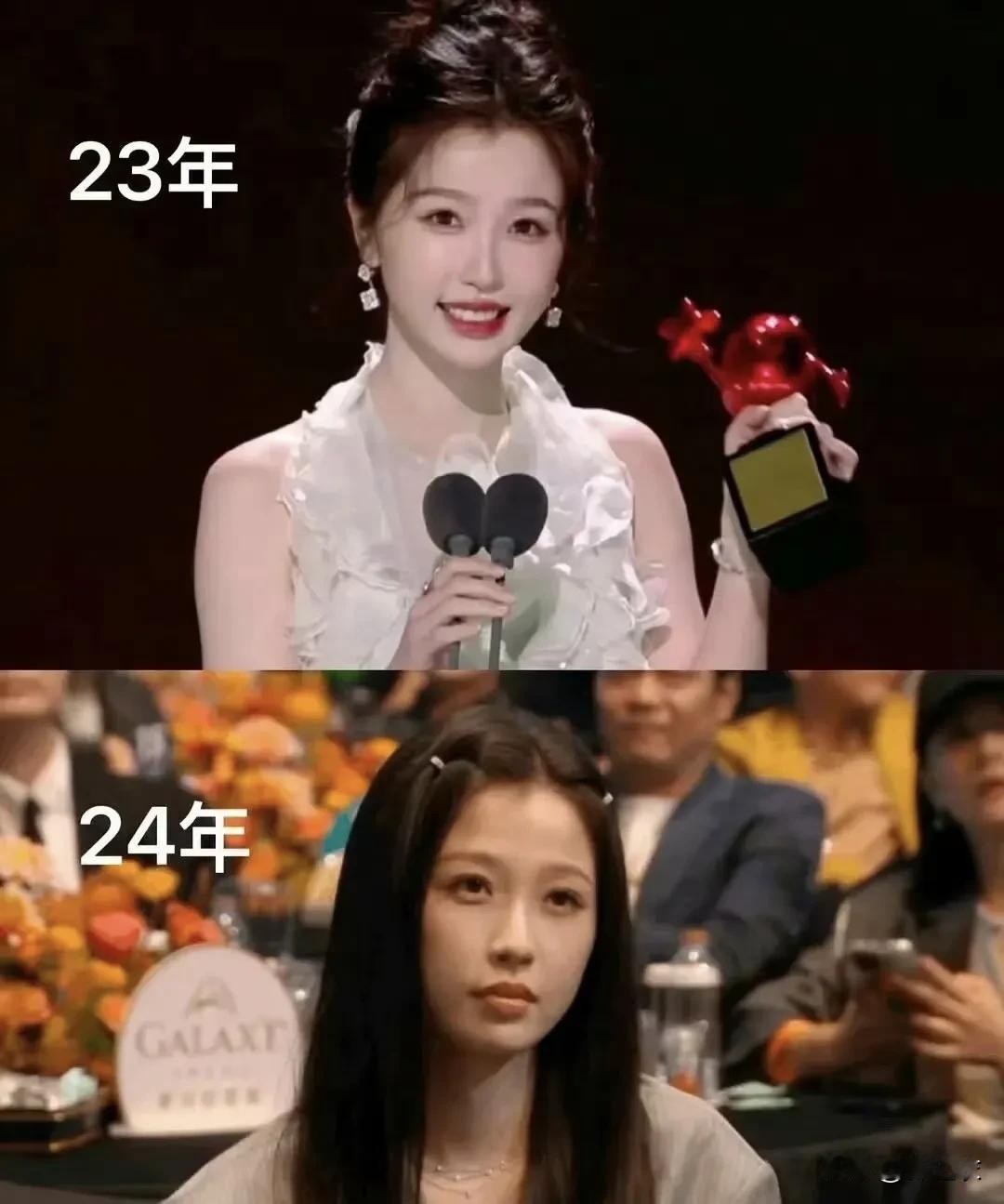 大家一直说虞书欣的心态好，不内耗，结果她只是发了两个哭哭的表情包就被骂惨了，被骂