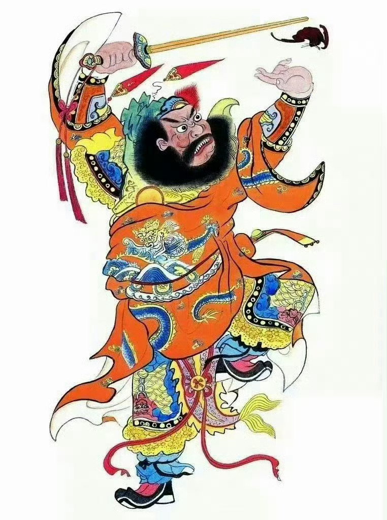 传统文化，世间小人如鬼魅。分享钟馗捉鬼图，以正压邪，愿身边小人远离。 