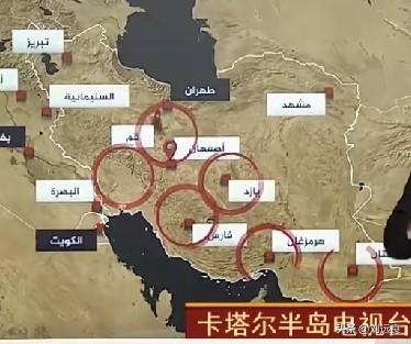 卡塔尔半岛电视台18日的报道显示：美军从11日到17日连续对伊朗发动了7晚空中和