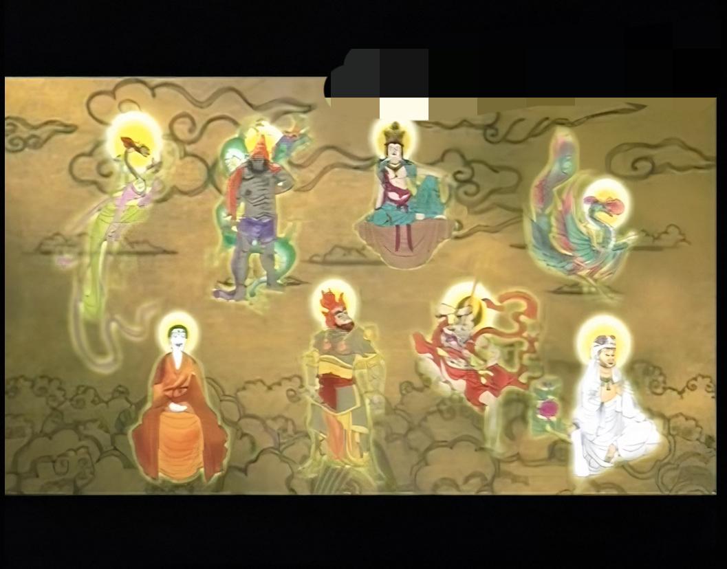 小时候港剧《天龙八部》，其实不懂什么意思，
其实片头已经给出明确的答案。

八部