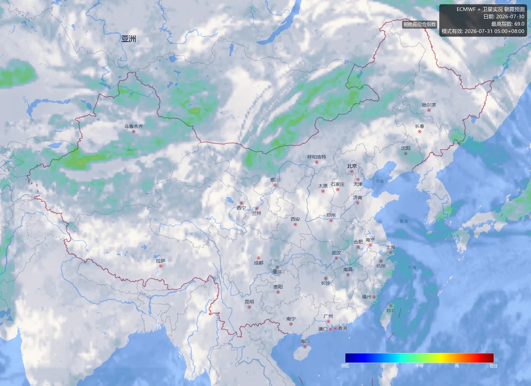 7-30朝霞地图
