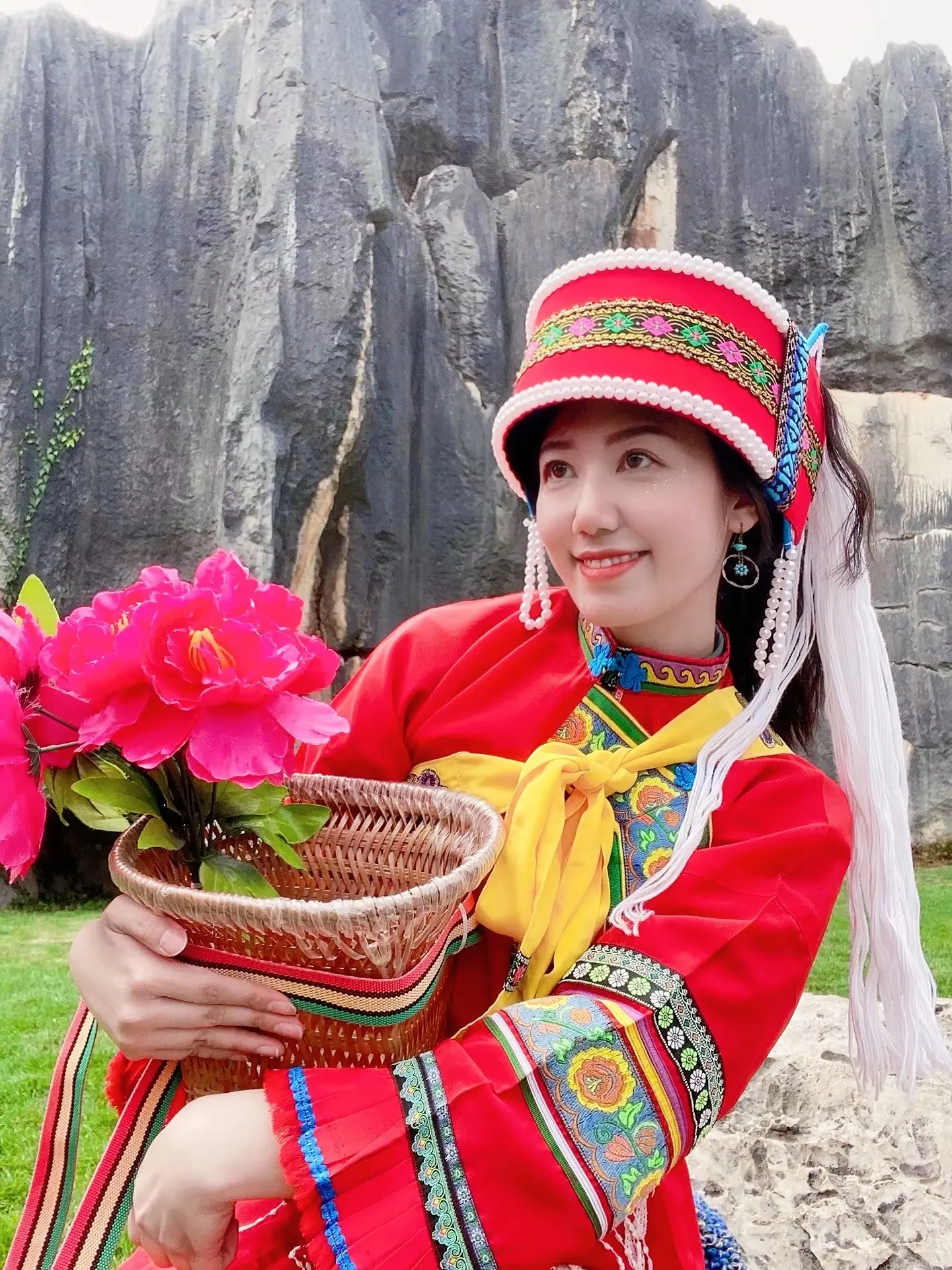 少数民族风情 少数民族的魅力 传统服饰文化 记录生活记录自已 昆明石林风景名胜区