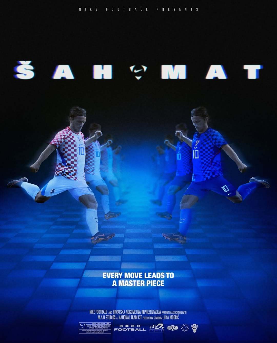 克罗地亚正式发布2026世界杯全新主客场球衣。贤聊球衣世界杯球衣资讯