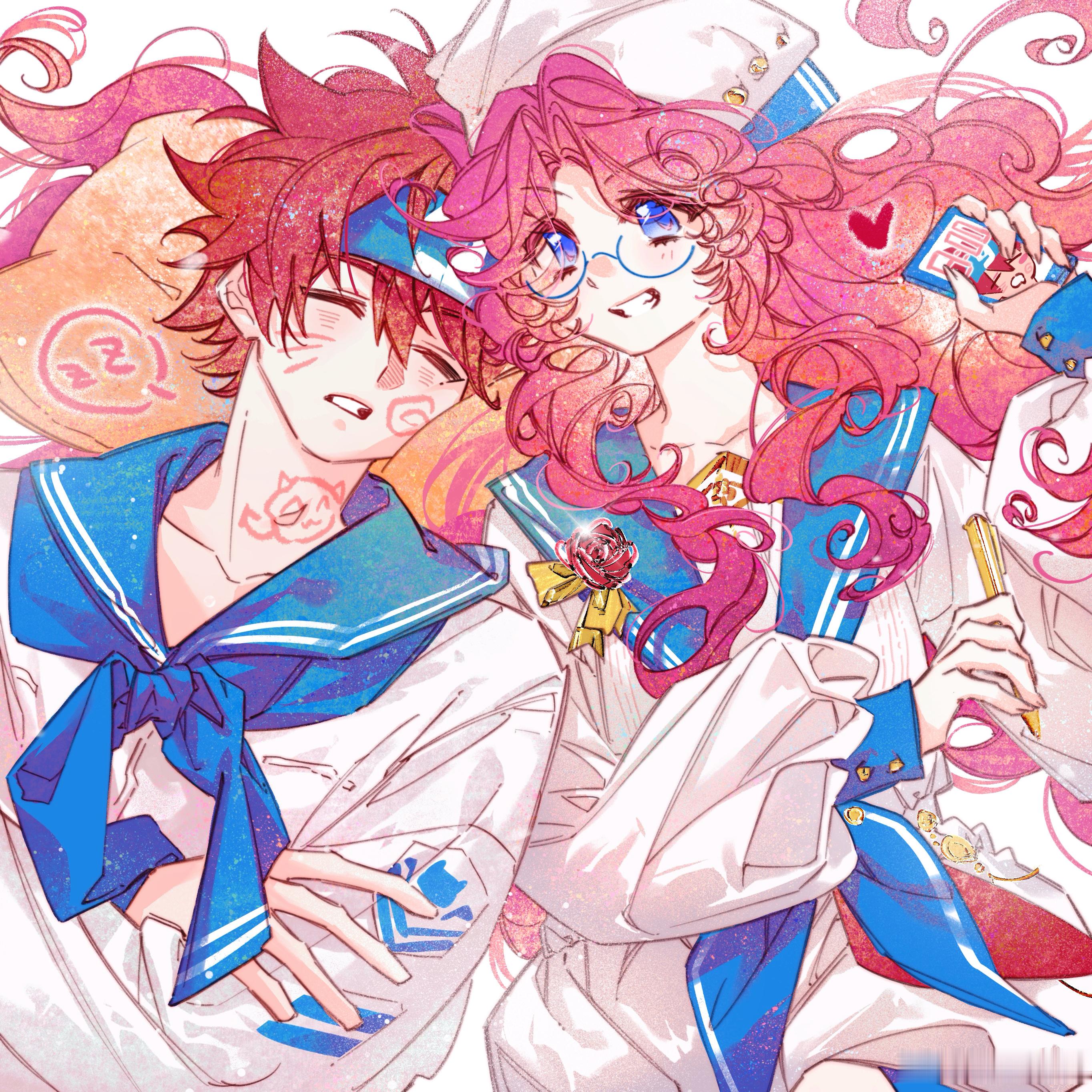 暦と雪火你是我所有少女心事的男主角💌祝大家夏至快乐！ 