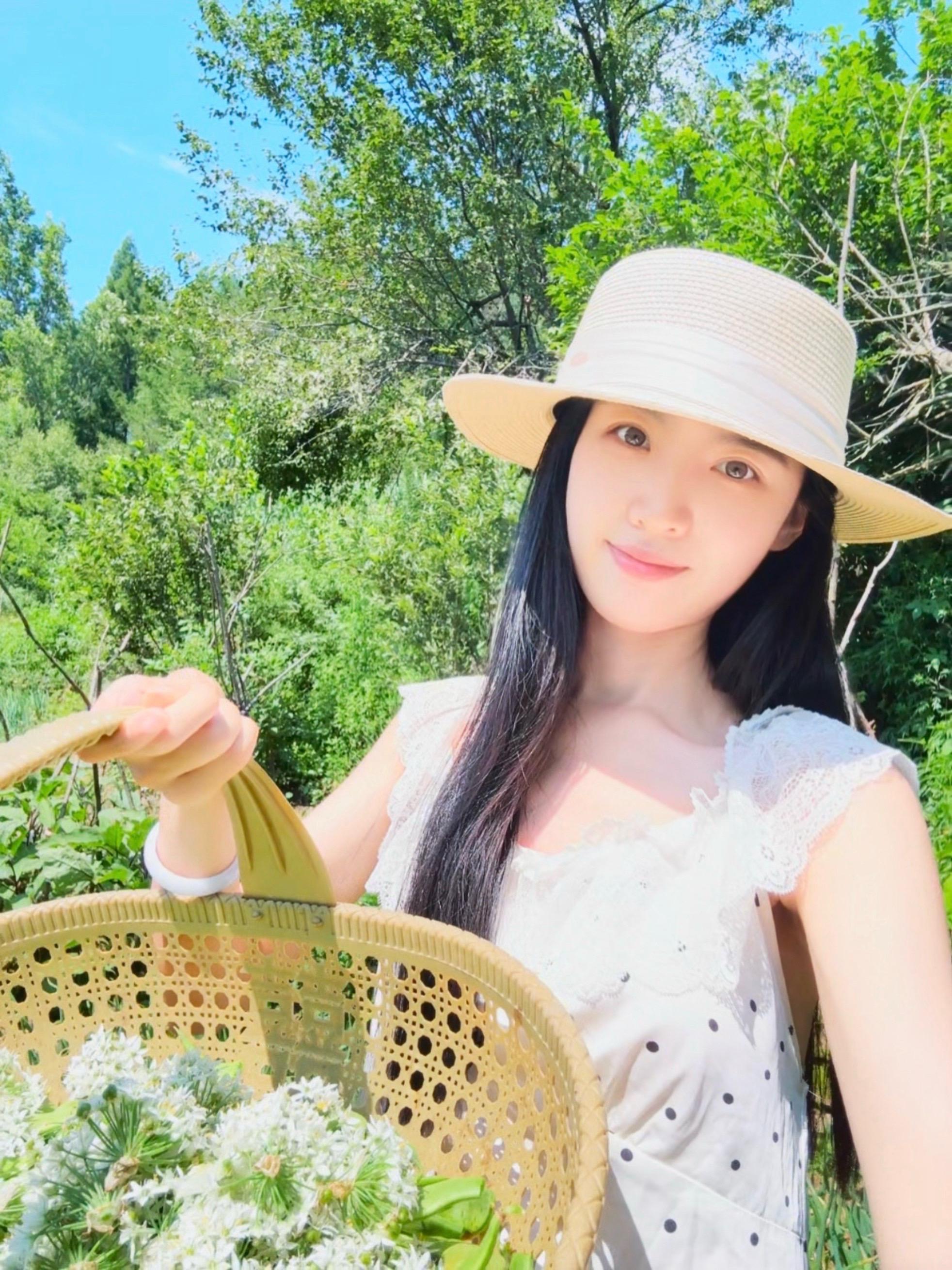 韭菜花今日份田园治愈 夏日田园风