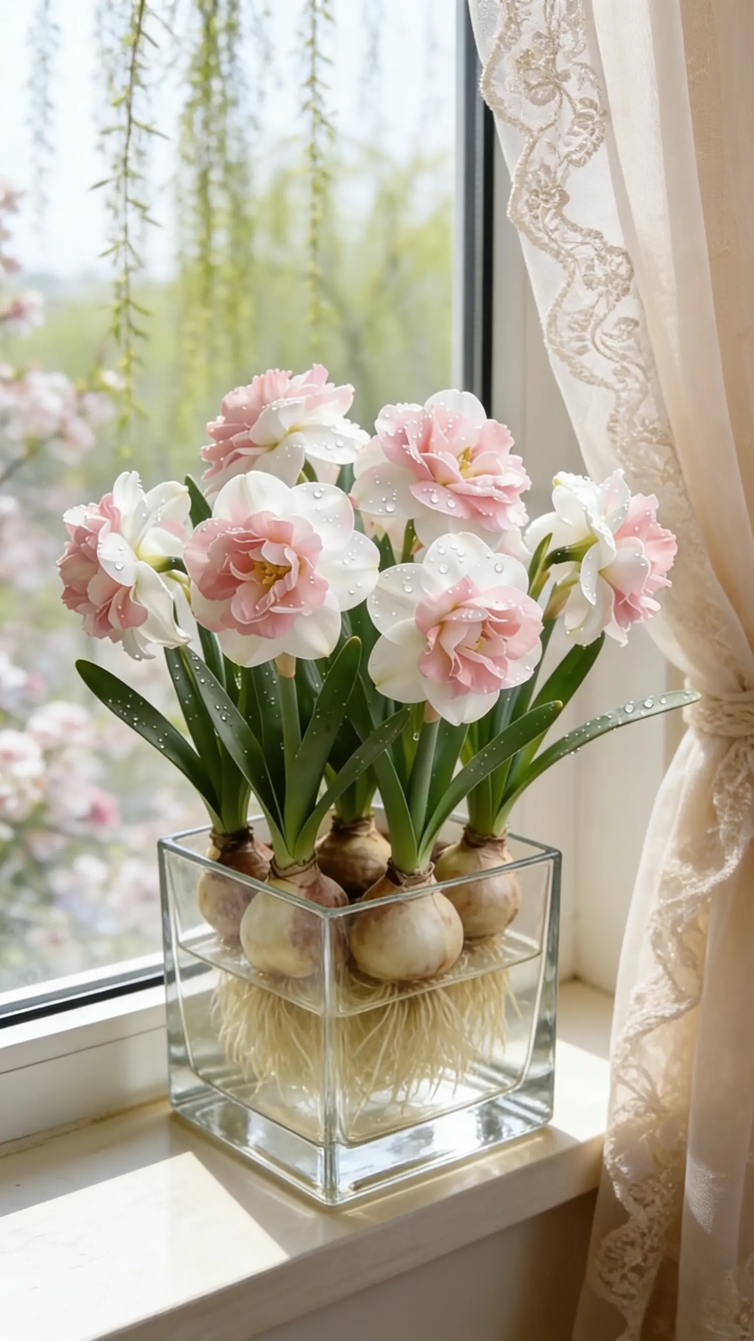 水培植物水仙花 盆栽绿植花卉绿植 种花