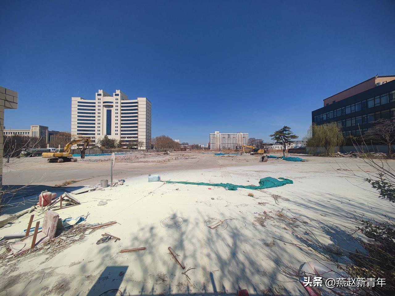 河北农大东校区扩建目前地块状态是这样的…据说此次扩建工程总用地规模达到111.5