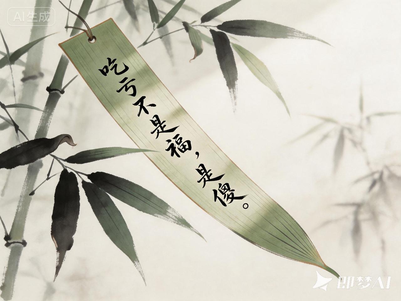 我不认可吃亏是福的观点。

我认为“吃亏是福”，是一种“事后安慰”和“自我保护”