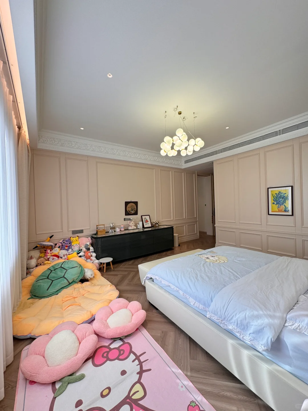 2400平独栋｜关于我家一双儿女的卧室大公开