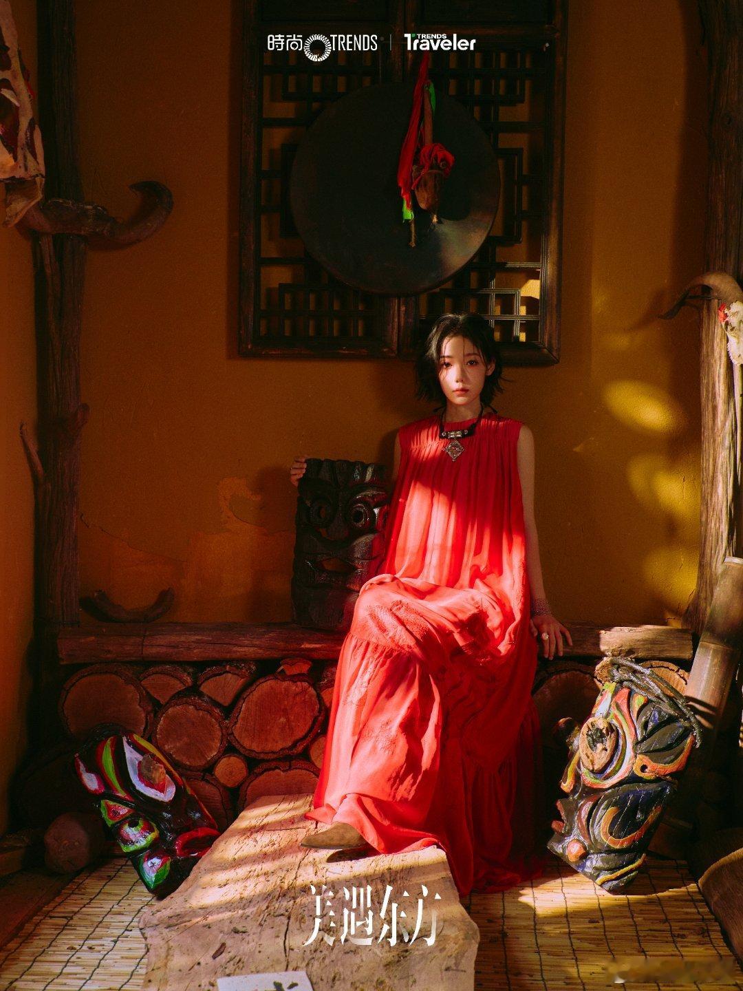 云南非遗大片，红裙与民族风情的碰撞～每一张都像一幅画，浓浓的艺术感，美到心醉～