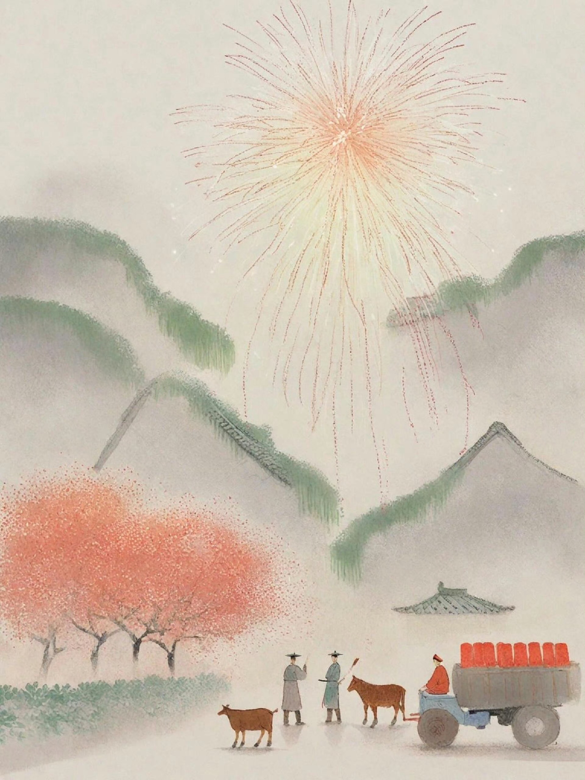 保持平常心，所有的好事和坏事最后都会像烟花般消失不见。——朱德庸 
