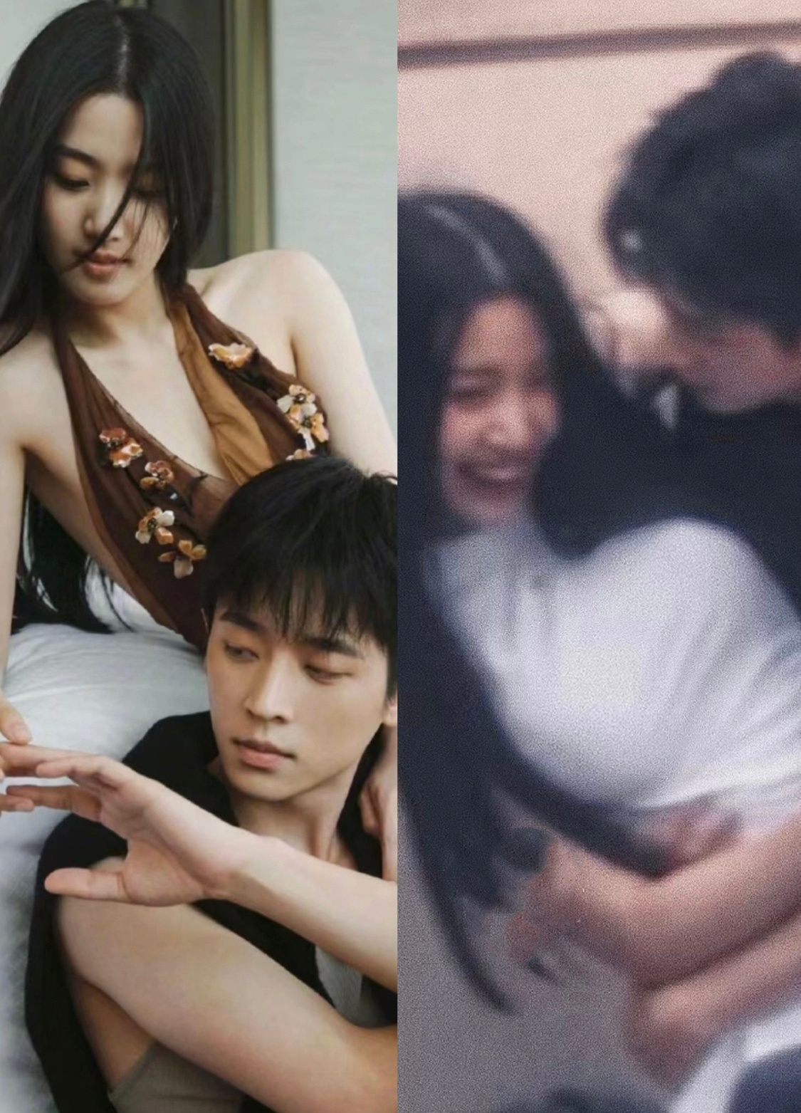 卢昱晓的胸真是随心所欲，女明星都是天赋异禀 ​​​