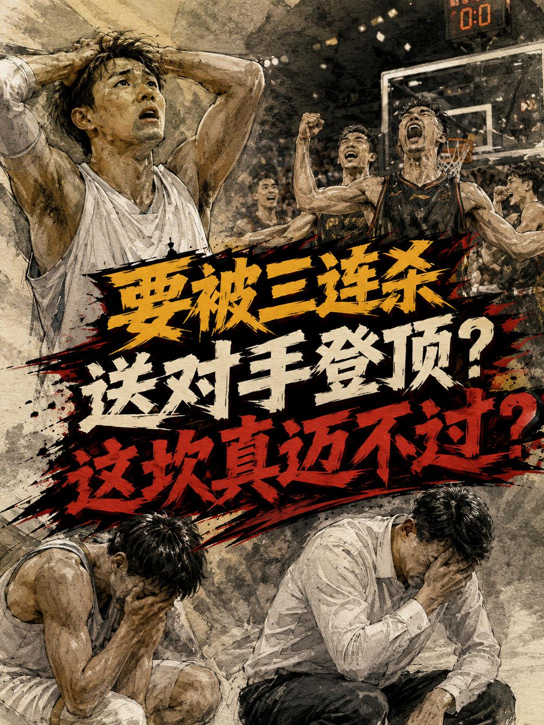 真的将被强势三杀，真的将成就上海队？难道广厦队真的迈不过这道坎？就在上场遭遇战，