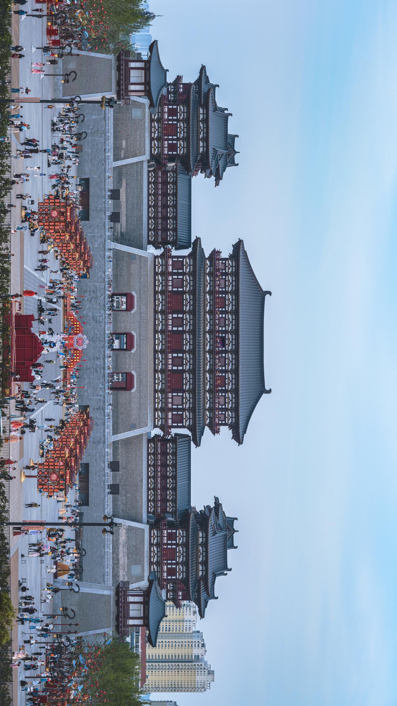 洛阳应天门
隋唐洛阳城宫城的正南门，也是武则天时期重要的政治、礼仪活动场所，有着
