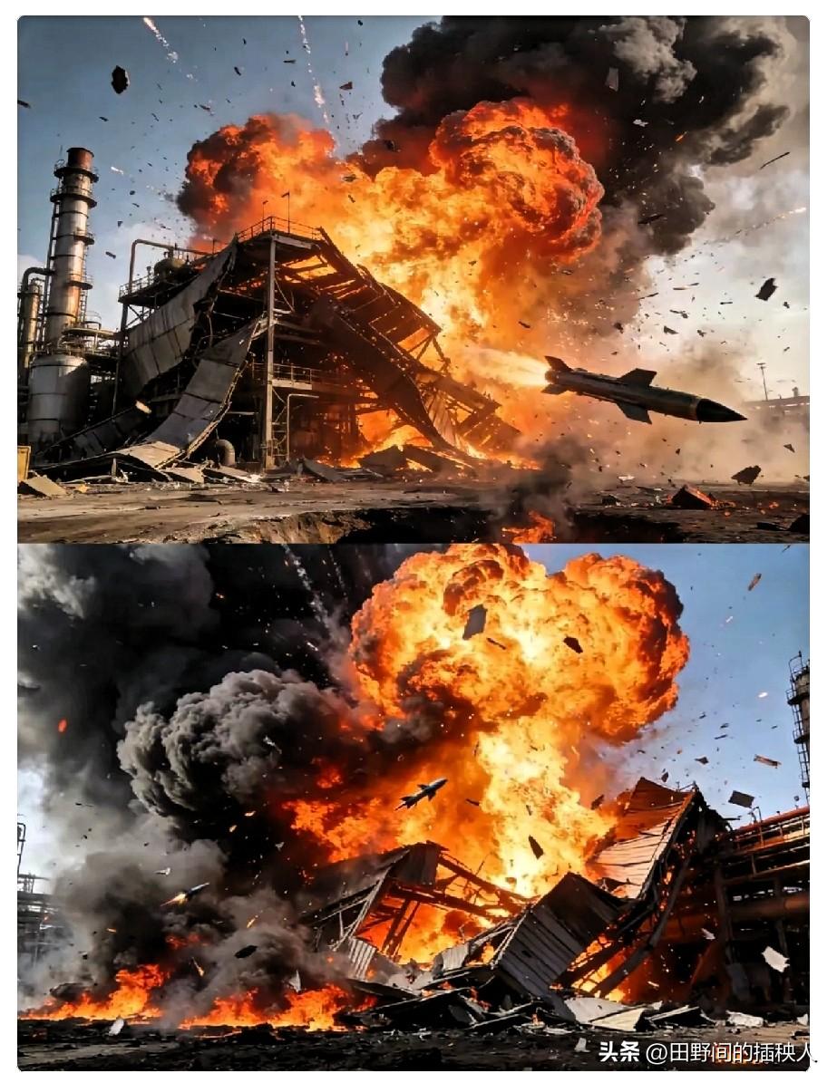 别再觉得人只会“抗议”了，这回海法炼油厂冒烟，是真的戳到了以色列的肺管子。

那