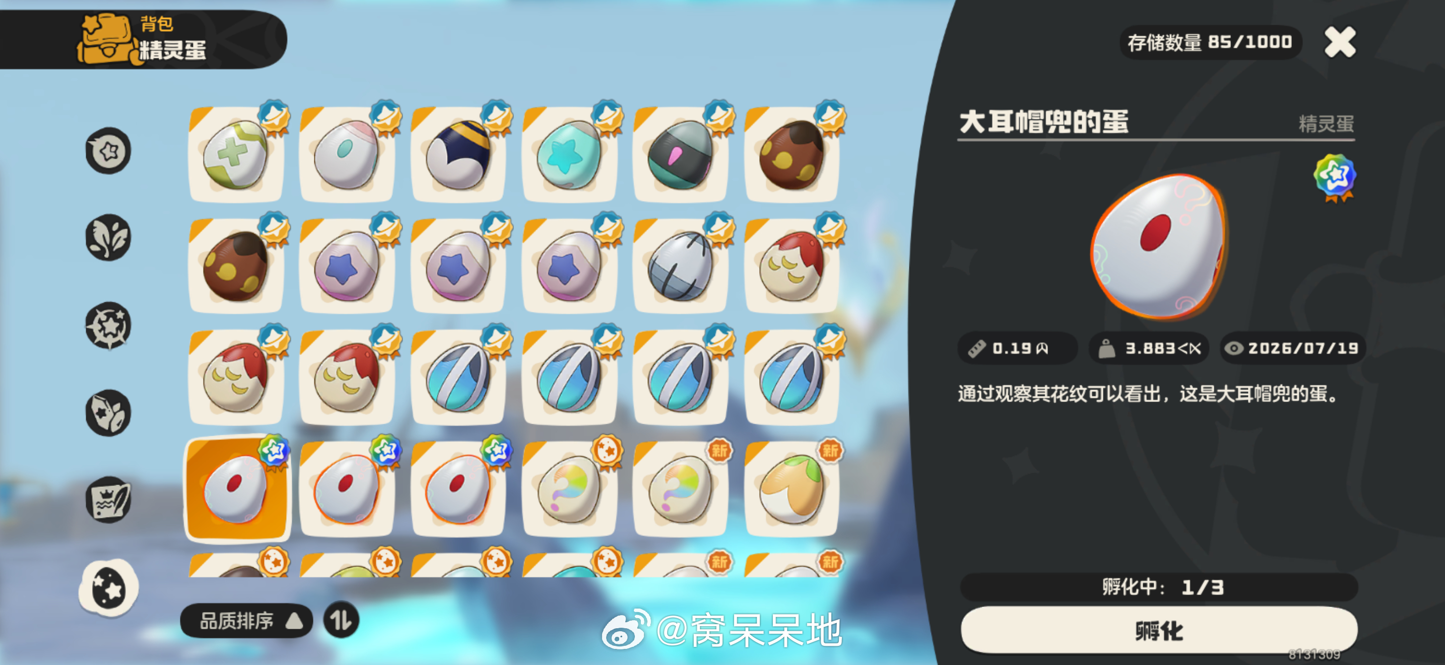 乖乖帽兜就这样给我生炫彩蛋