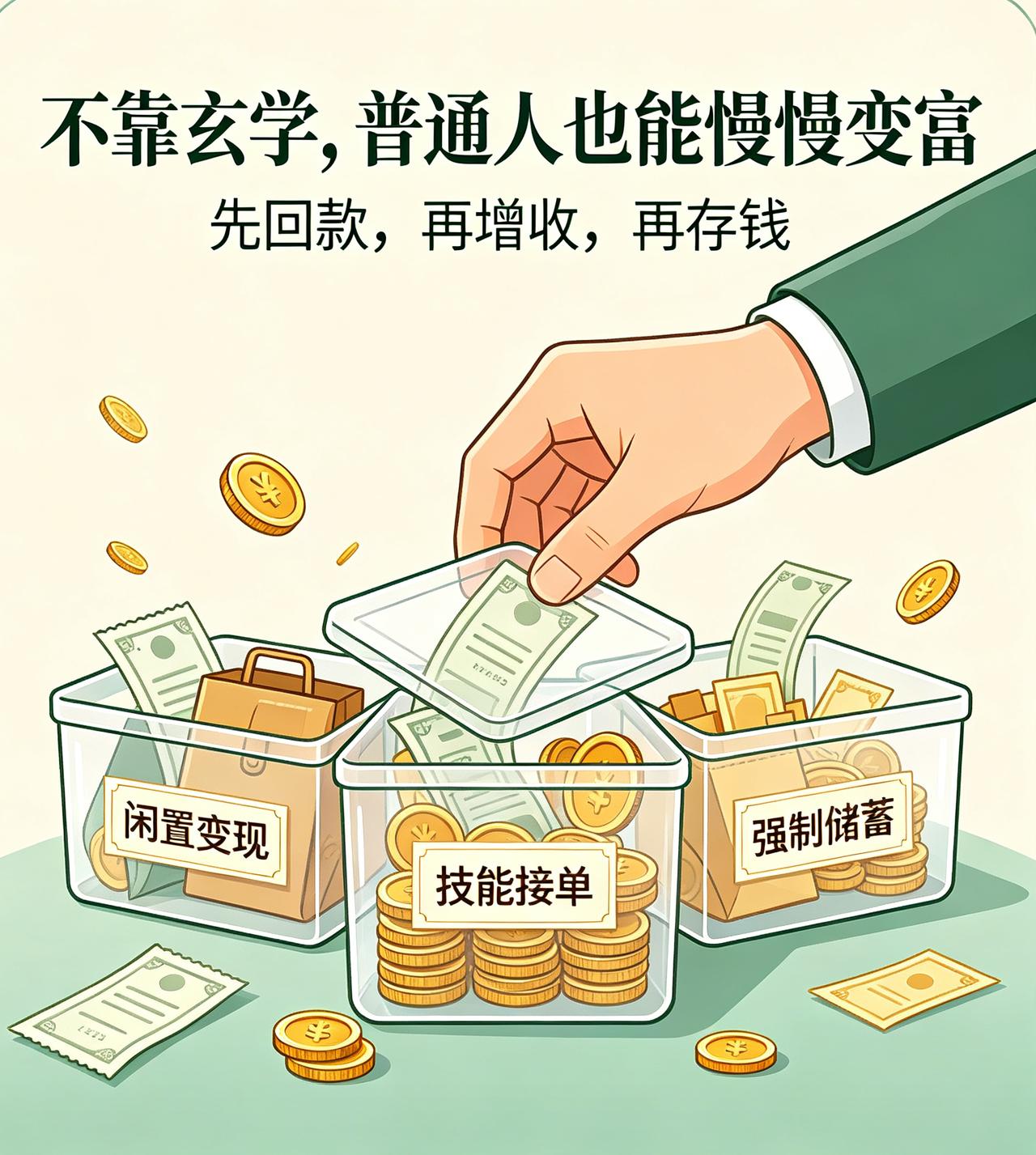 别等天降横财！
普通人稳赚的3个落地办法，
今天就能做！！
 

刷到这条是财运