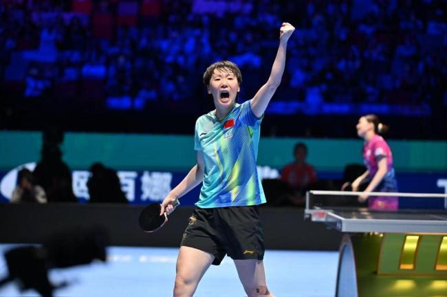 如何看待王曼昱国际赛场首次触发轮换发球王曼昱在澳门世界杯对阵削球手时，首次触发轮