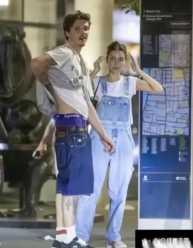 贝克汉姆的小儿子克鲁兹又换女友啦，新女友像妈妈呢 